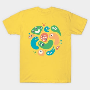 Monsters Cute Funny T-Shirt